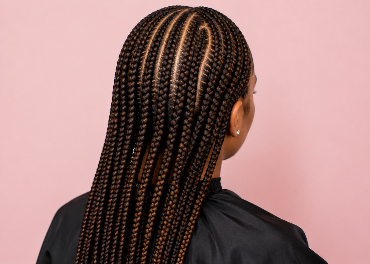 Braids Small Medium Size Waist Length
